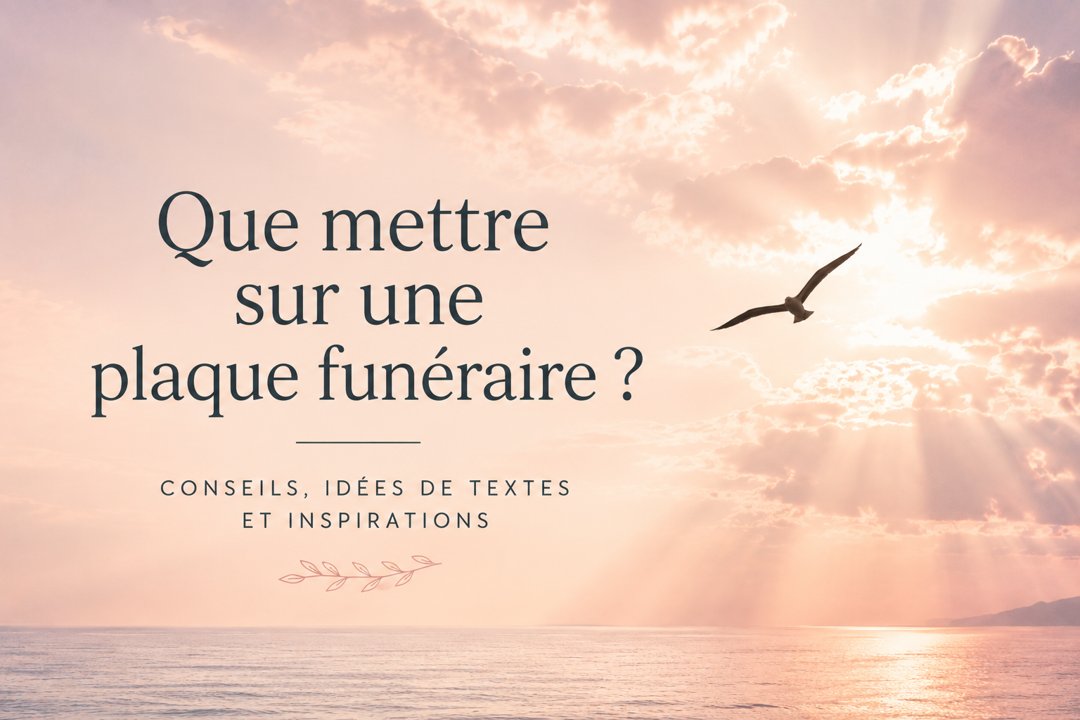 Que mettre sur une plaque funéraire ? Conseils, idées de textes et inspirations