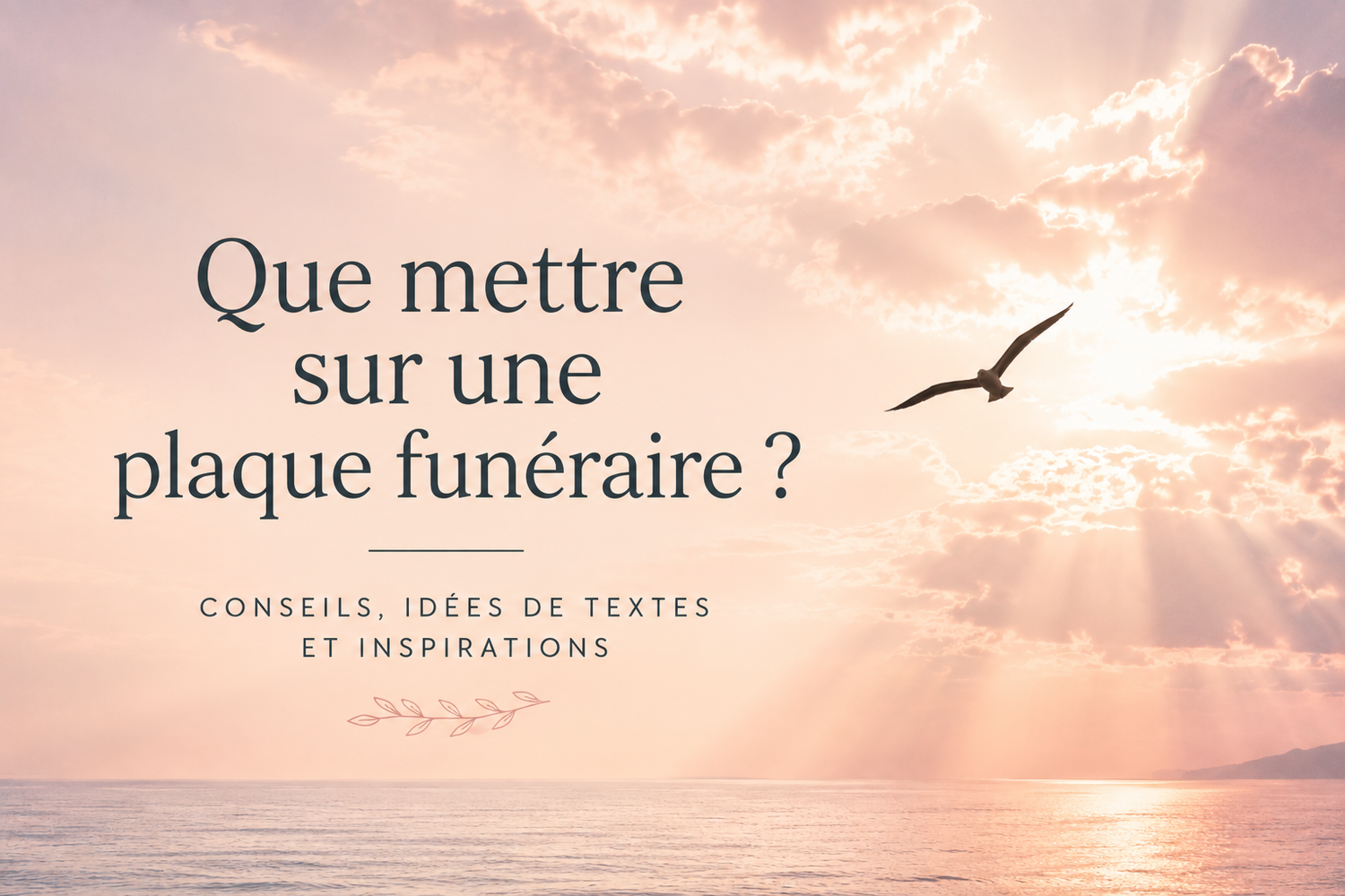 Que mettre sur une plaque funéraire ? Conseils, idées de textes et inspirations