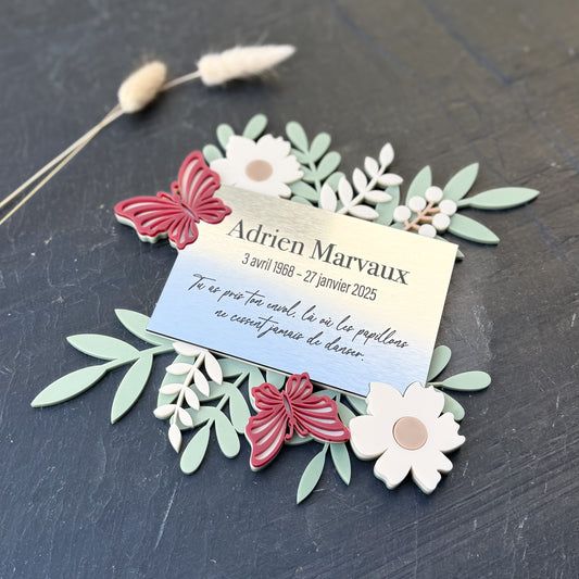 Bouquet d’Éternité – Envol de Papillons - 20cm