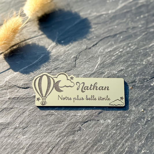 Une montgolfière vers les étoiles