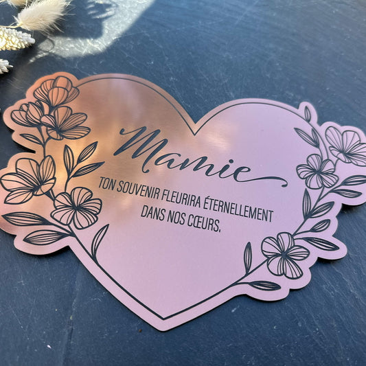 Un cœur gravé dans le souvenir