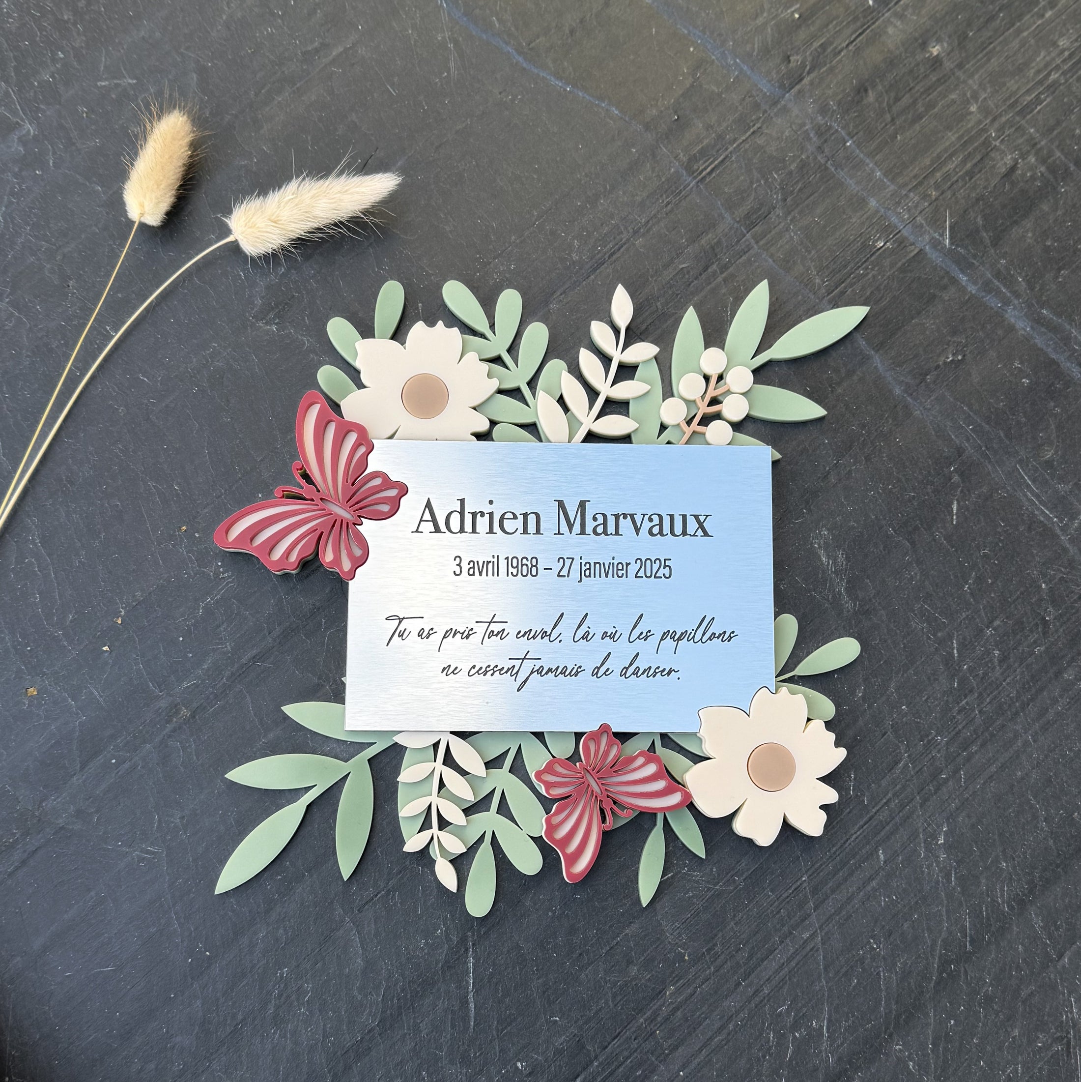 Bouquet d’Éternité – Envol de Papillons - 20cm