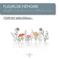 Charger l'image dans la visionneuse de la galerie, Fleurs de mémoire – Souffle de tendresse pour stèle funéraire
